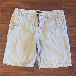 American Eagle Classic Khaki Shorts